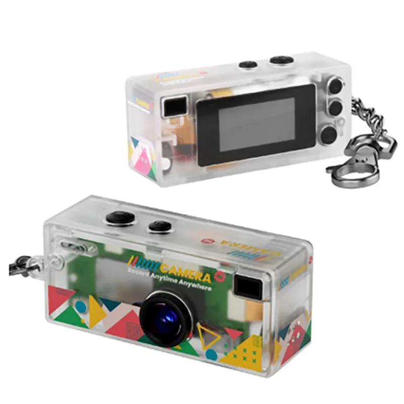 1080P HD Mini Thumb Digital Camera Recording Video Portable Camera Charmer Small Camcorder Support Memory Card Wearable Keychain